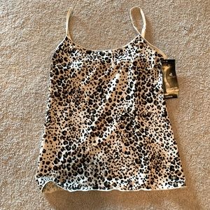 Jockey Cheetah Print Spandex Camisole